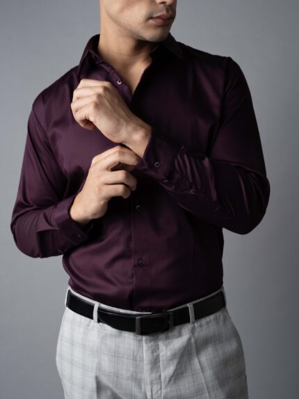 Italian Plum Classic Shirt